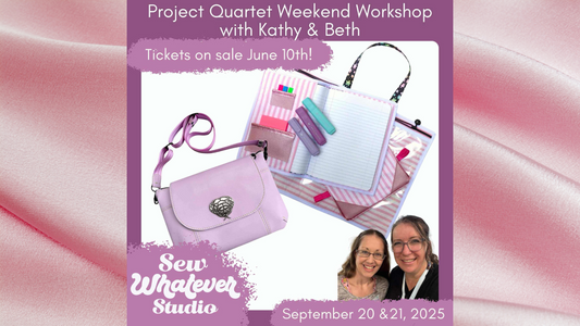 A Project Quartet at Sew Whatever Studio!