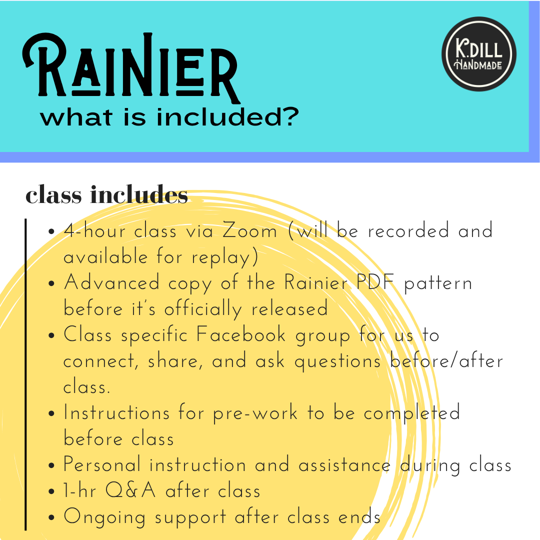 Rainier Virtual Class - August