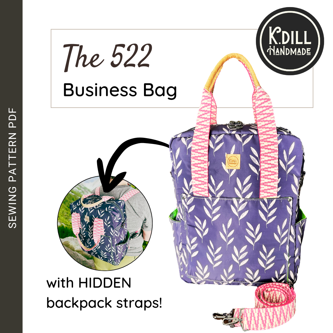 522 Business Bag (PDF Pattern w/Video Tutorial)