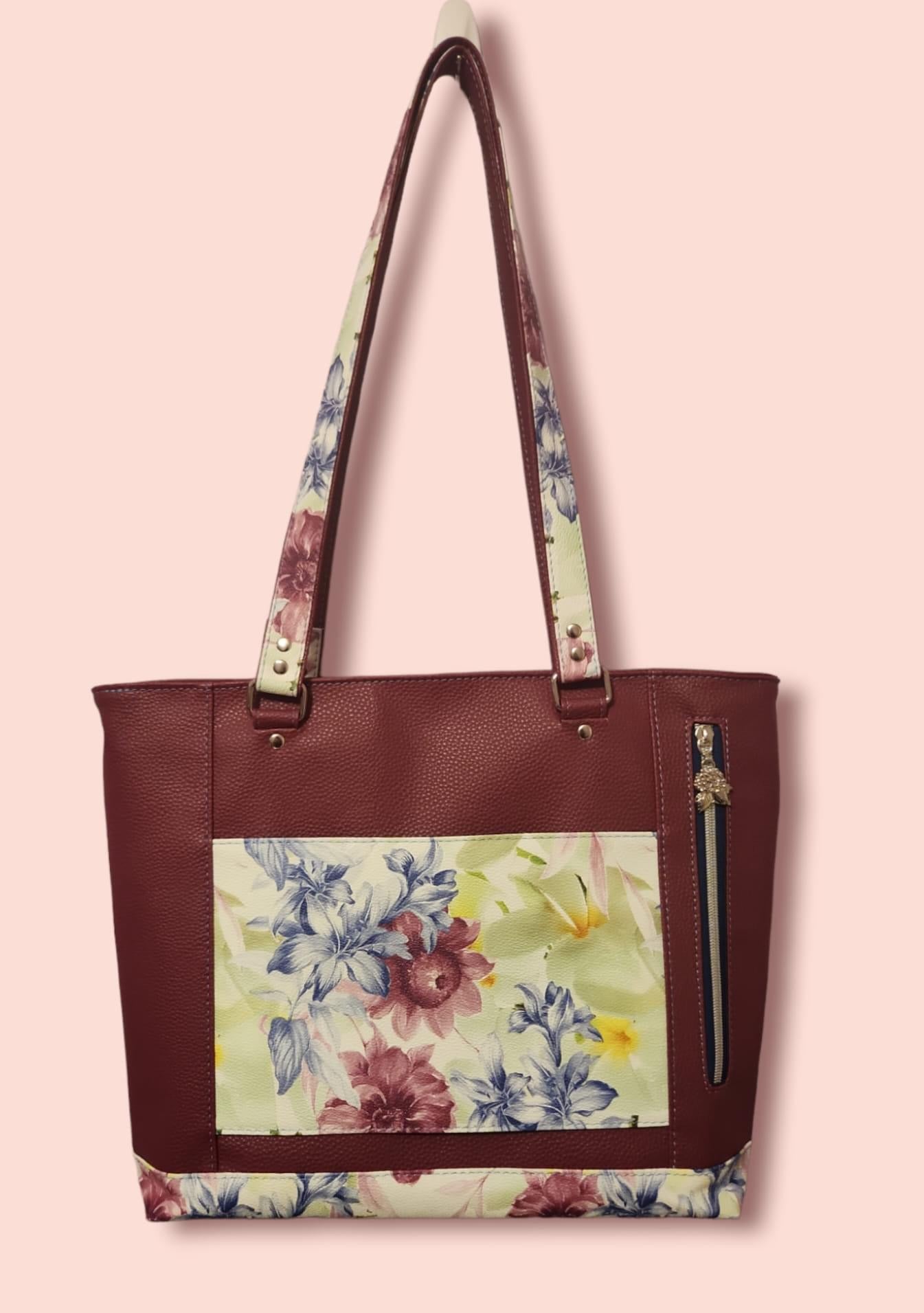 Road Tripster Tote Recessed Zipper ADD-ON (PDF Pattern w/Video Tutorial)