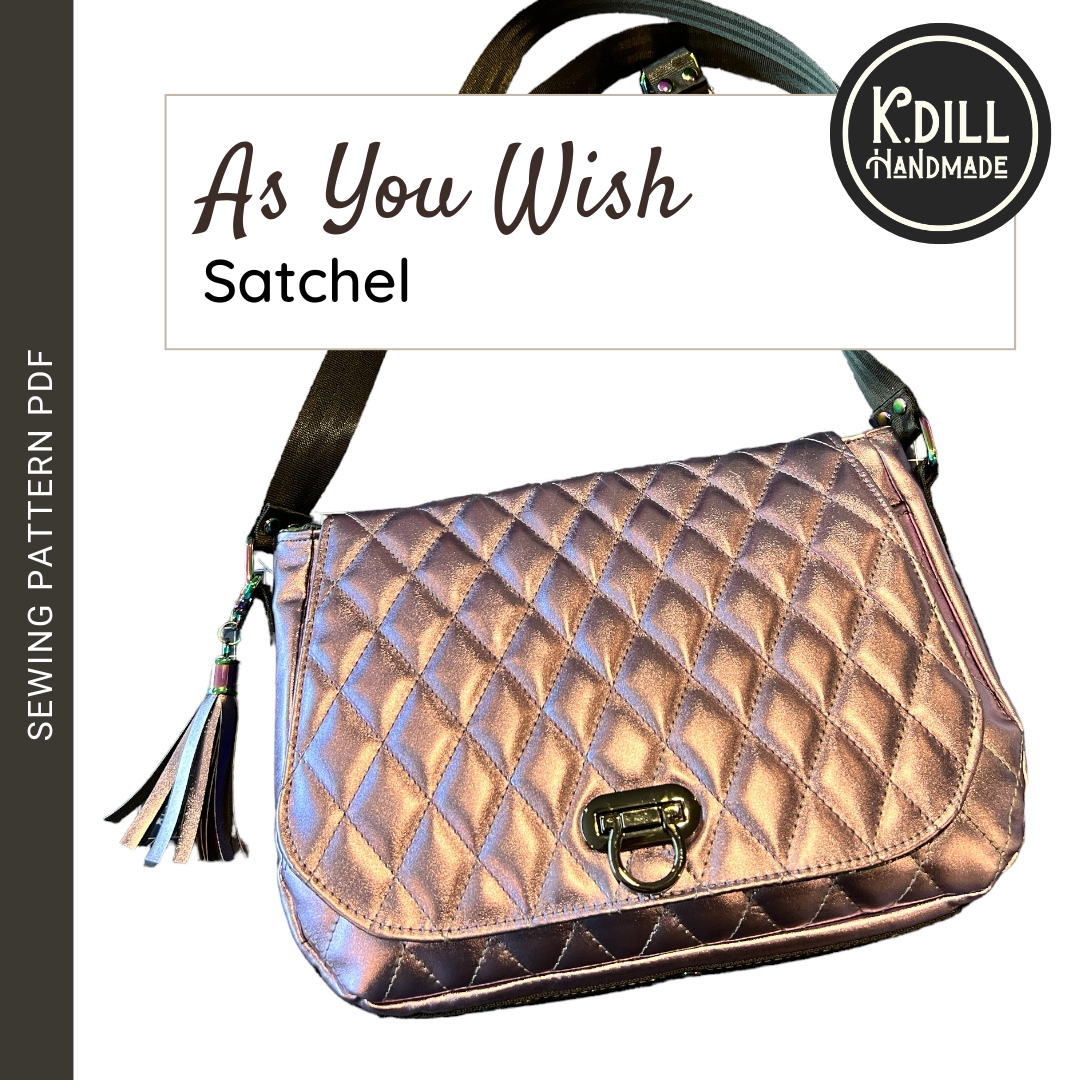 As You Wish Bag (PDF Pattern w/Video Tutorial)