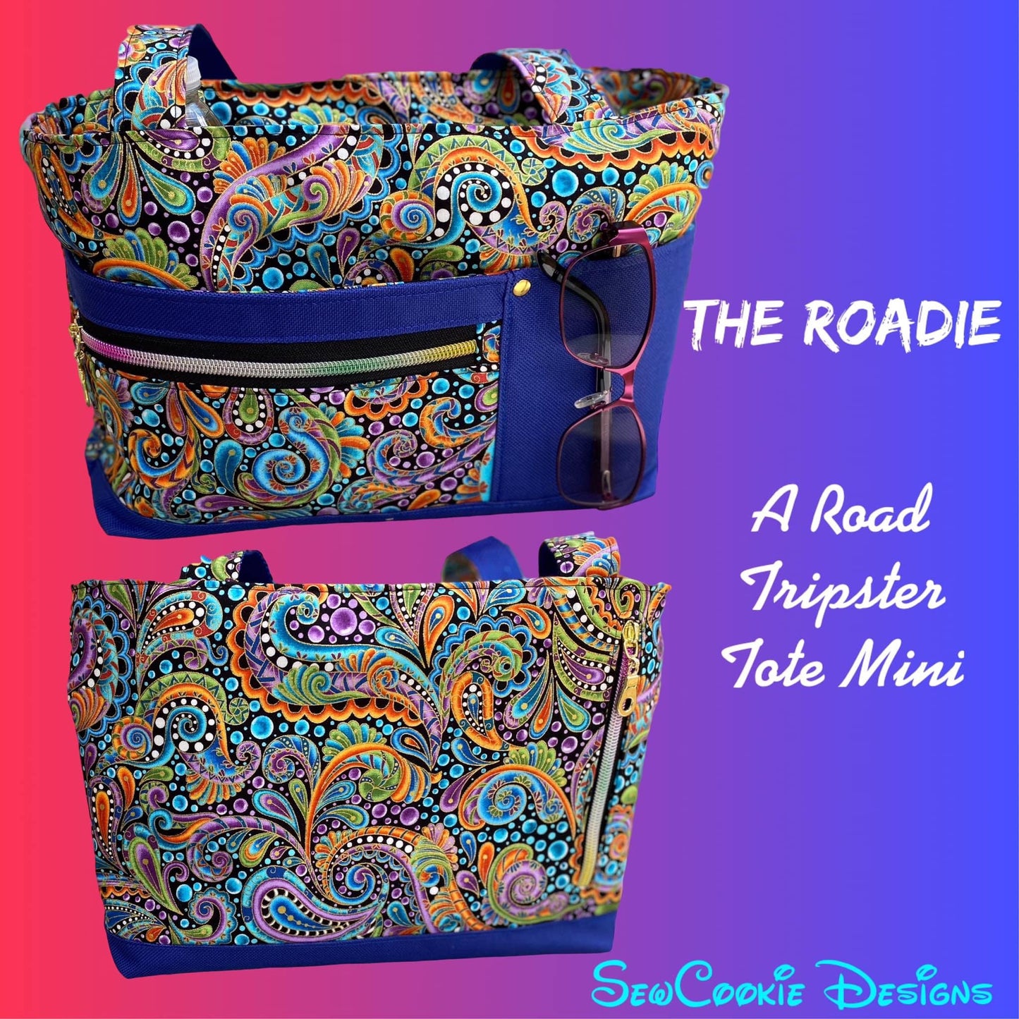 The Roadie Mini Tote (PDF Pattern w/Video Tutorial)