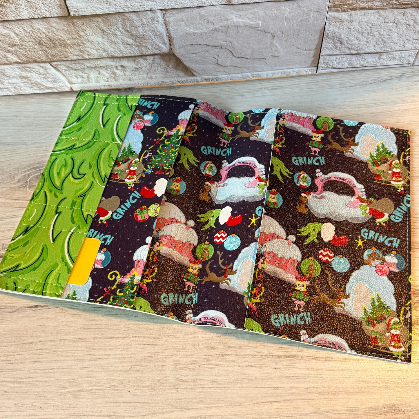 Notebook Cover - Grinchy