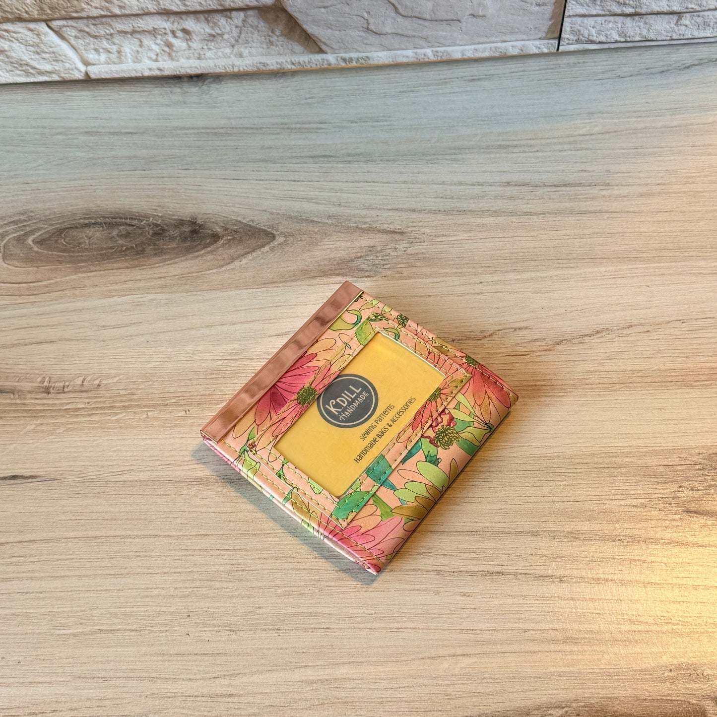 Sine Wallet - Pink Flowers