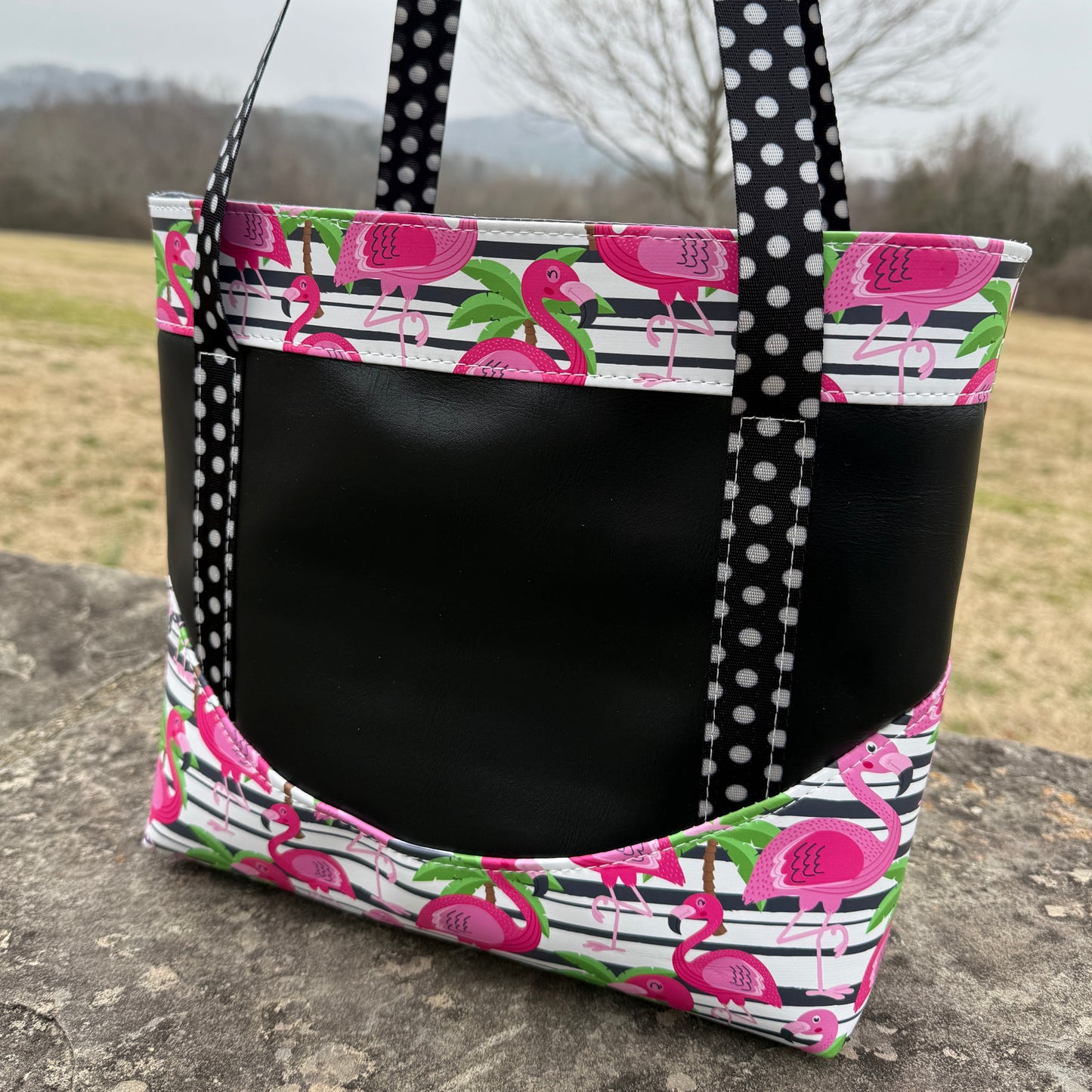 Class Kit: Scoops Ahoy Tote Tropical Leaves