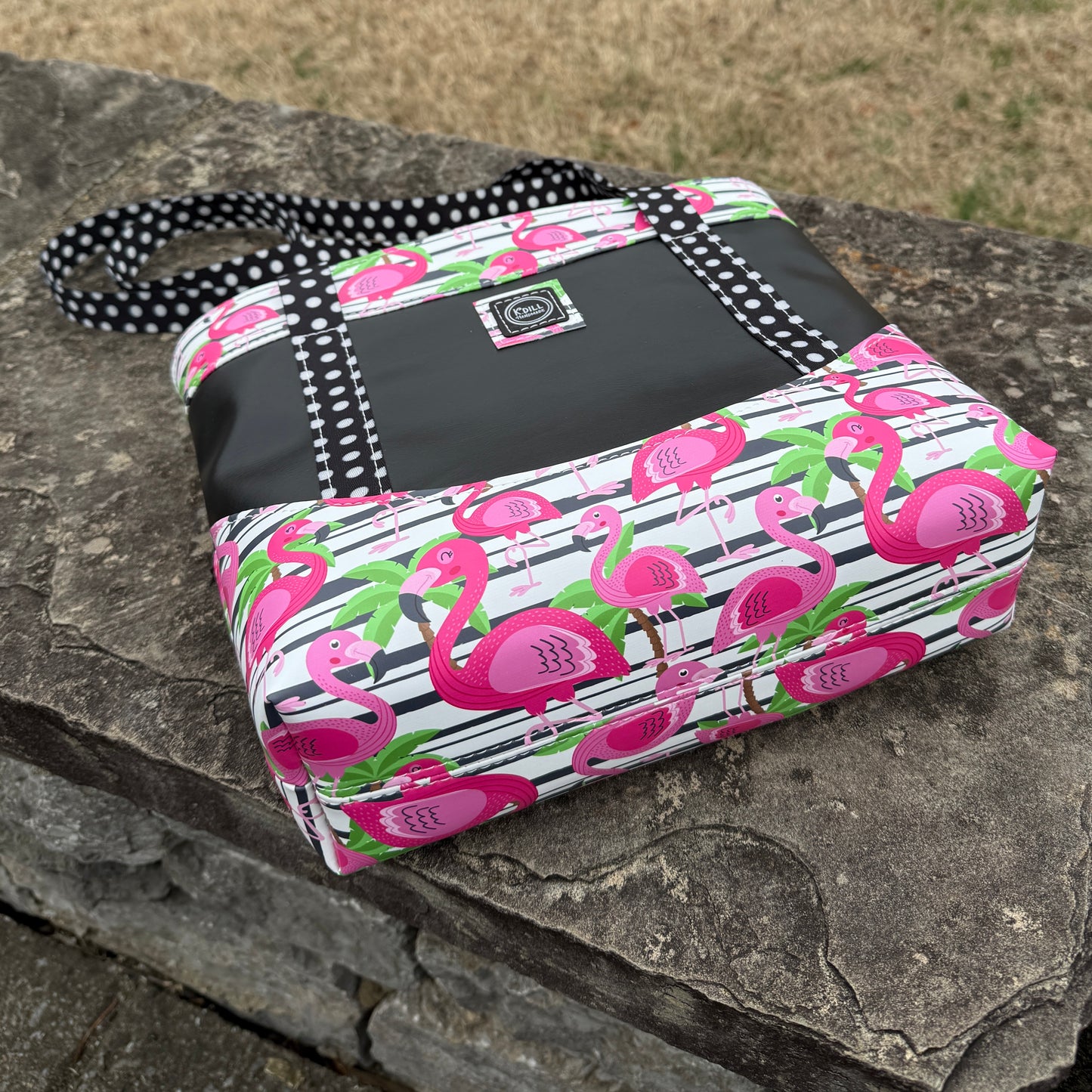 Class Kit: Scoops Ahoy Tote Tropical Leaves