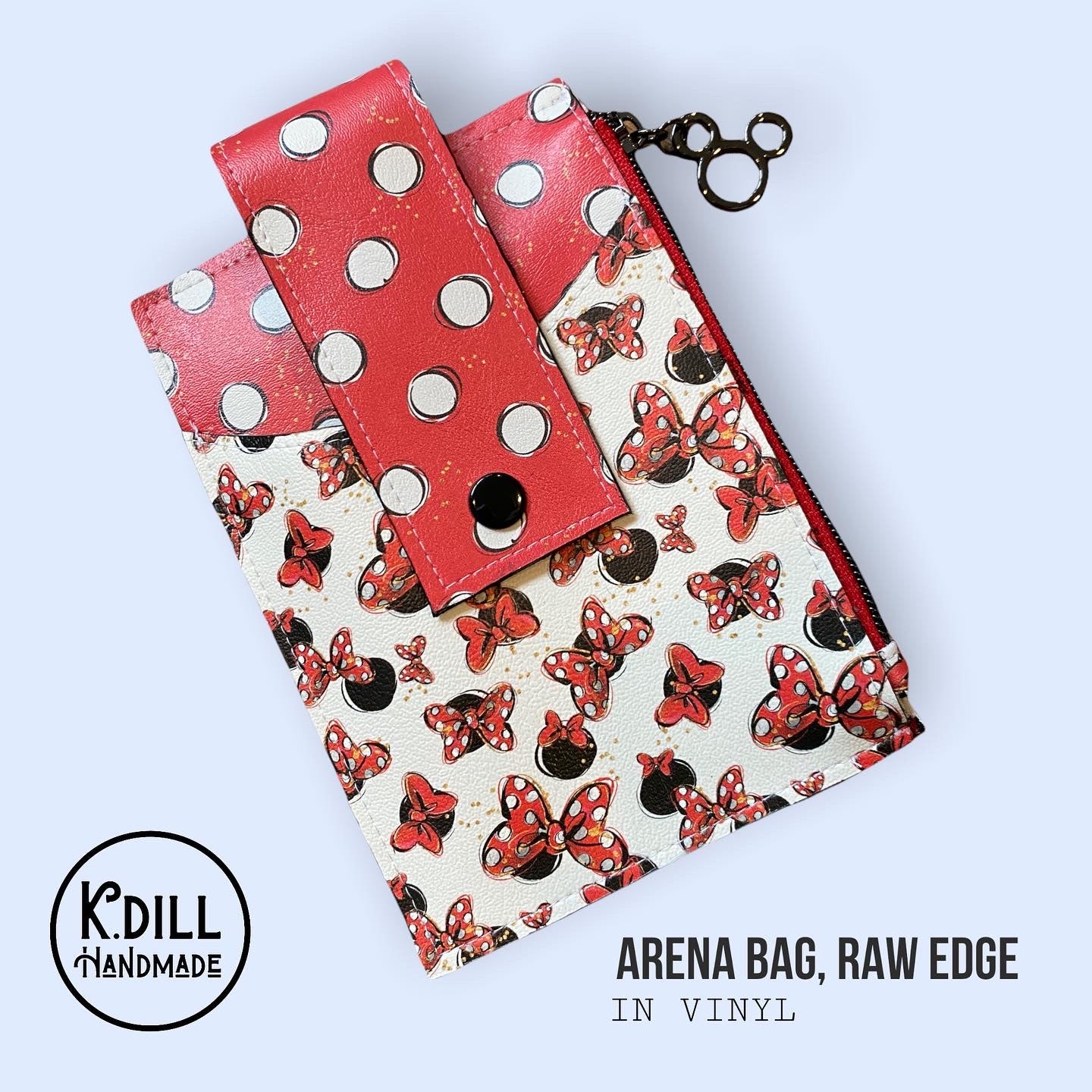 Arena Bag Raw Edge (PDF Pattern w/Video Tutorial)