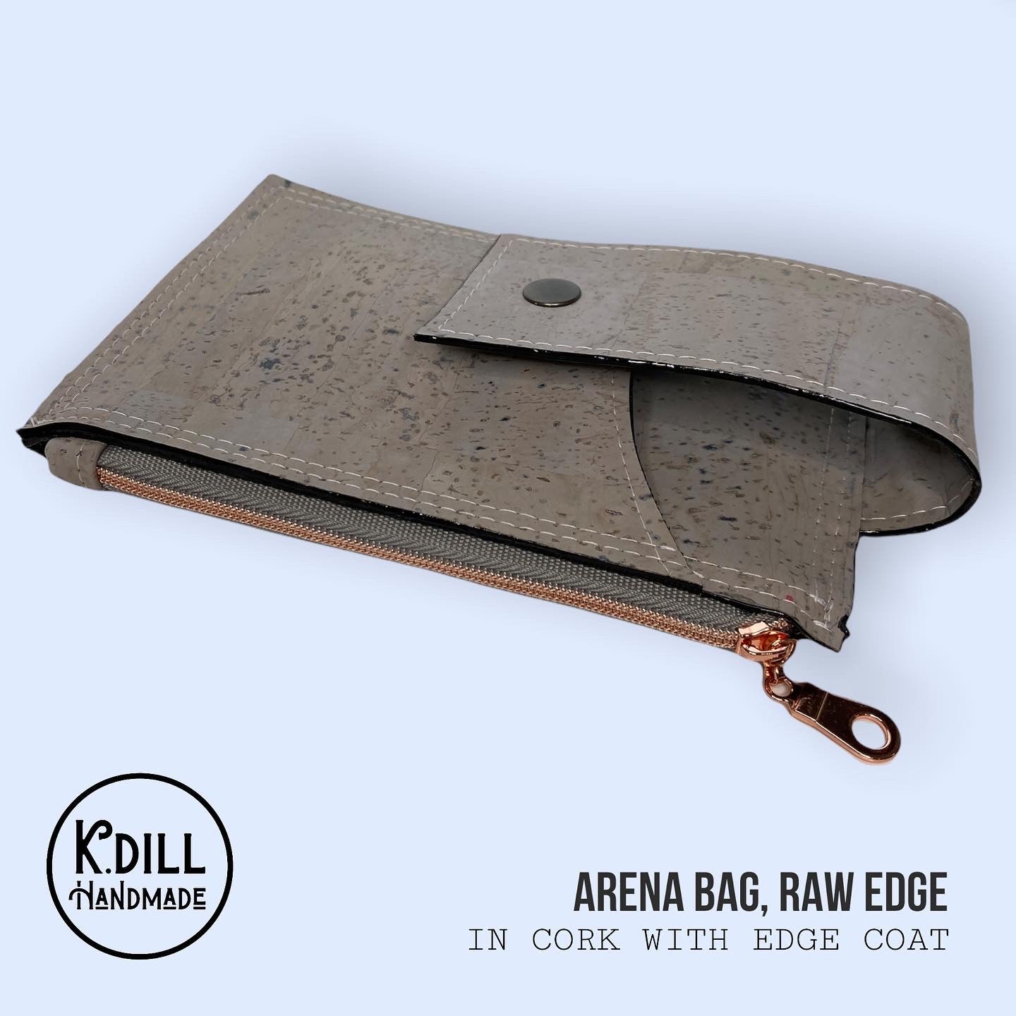 Arena Bag Raw Edge (PDF Pattern w/Video Tutorial)
