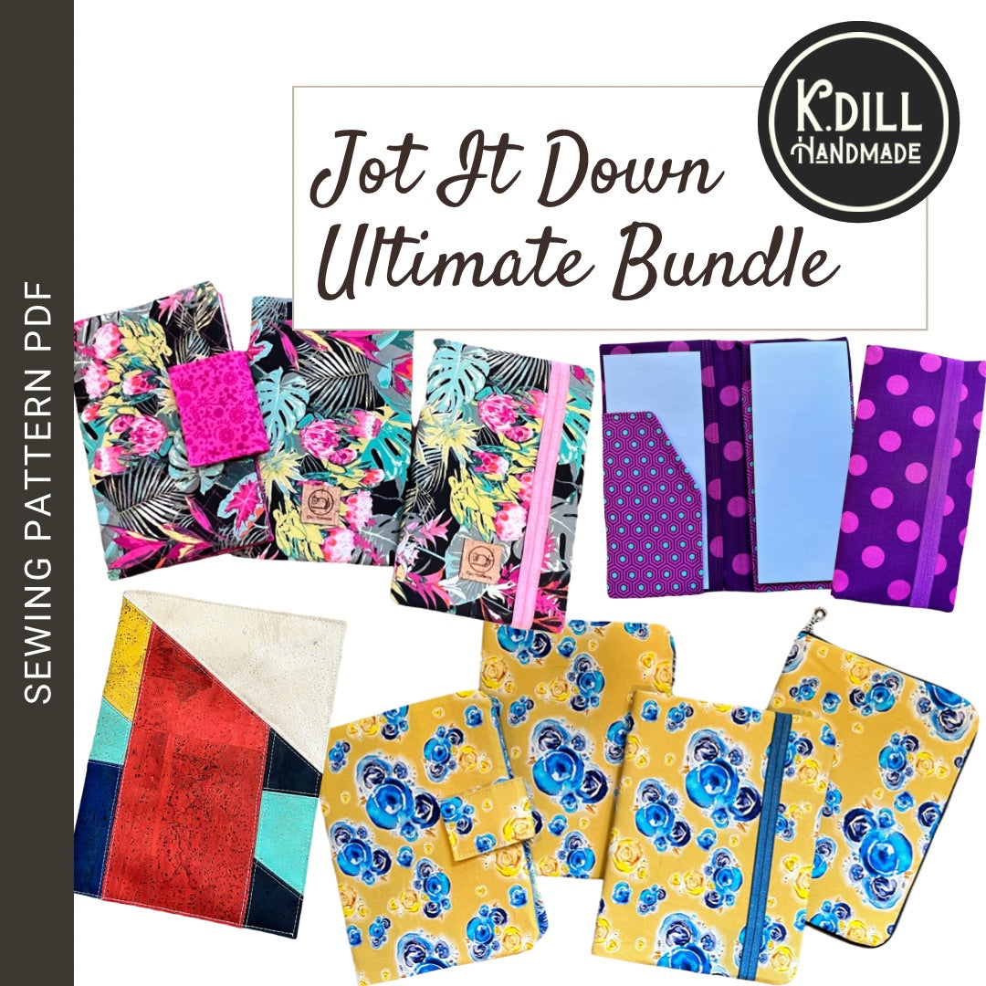 Jot It Down ULTIMATE BUNDLE (PDF Patterns w/Video Tutorials)