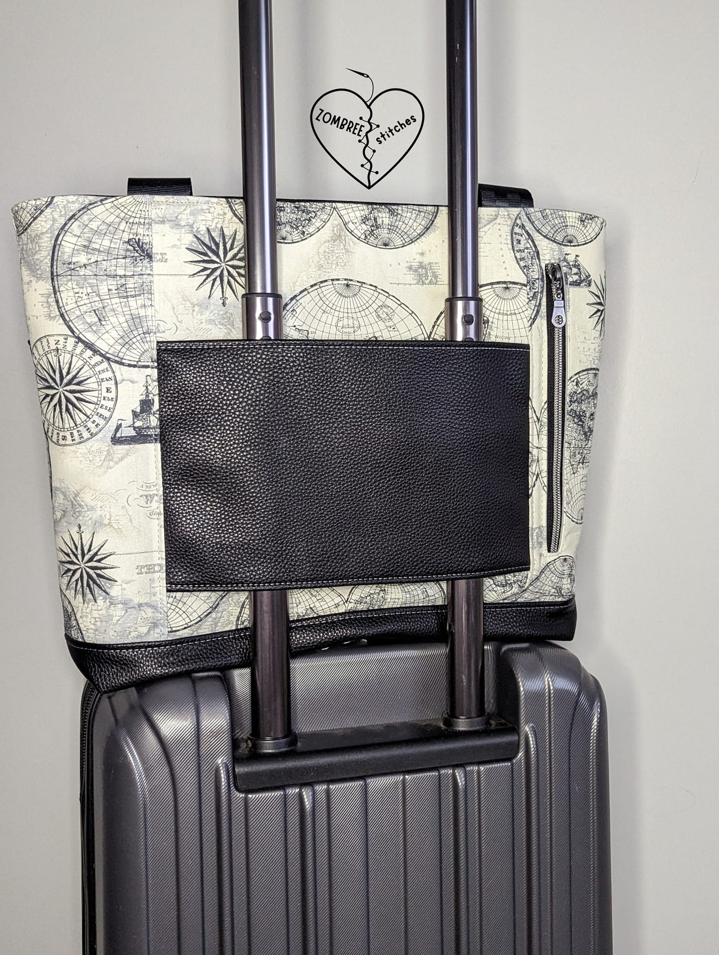 Road Tripster Tote Travel Sleeve ADD-ON (PDF Pattern w/Video Tutorial)