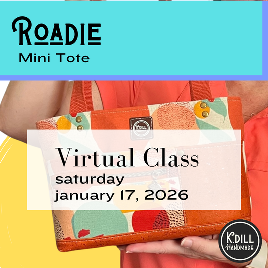 Virtual Class - Roadie Mini Tote (1/17/26)