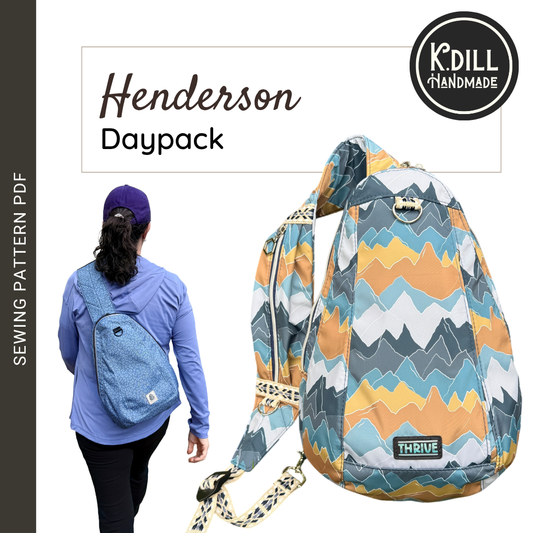 Henderson Daypack (PDF Pattern w/Video Tutorial)