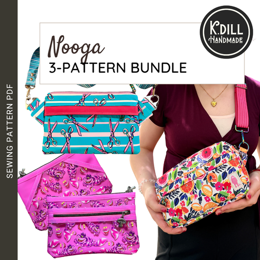 Nooga BUNDLE (PDF Patterns w/Video Tutorial)