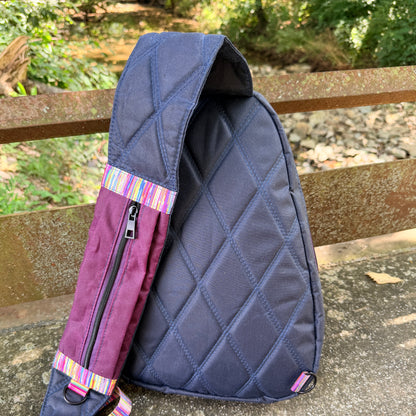 Henderson Daypack - Navy/Maroon