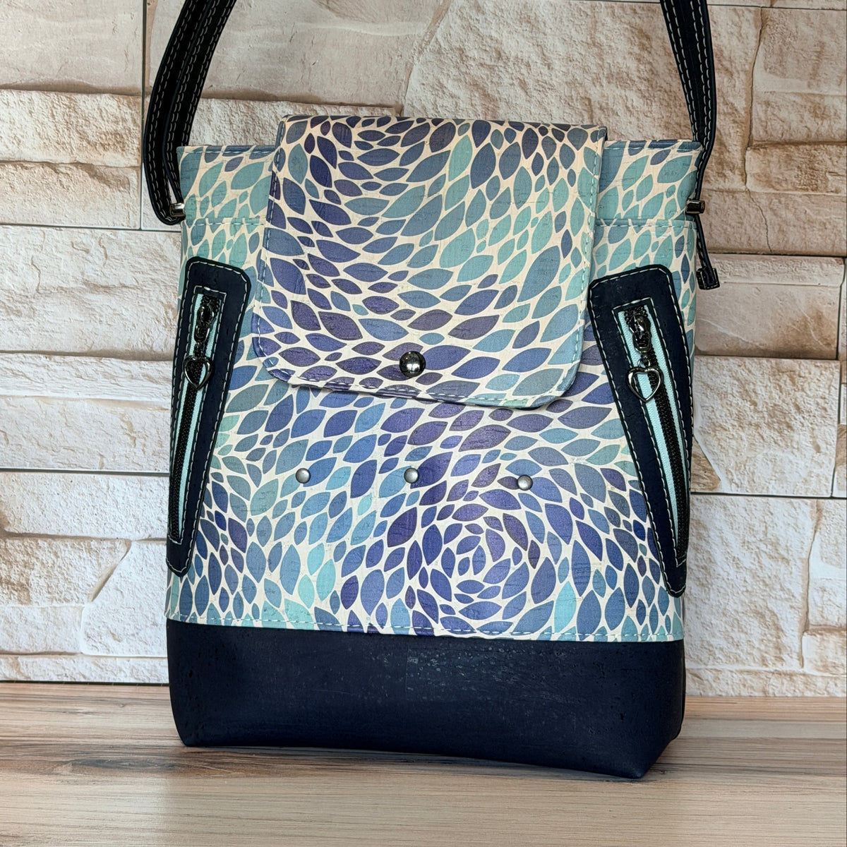 Millie Crossbody Bag - Seaglass Swirls