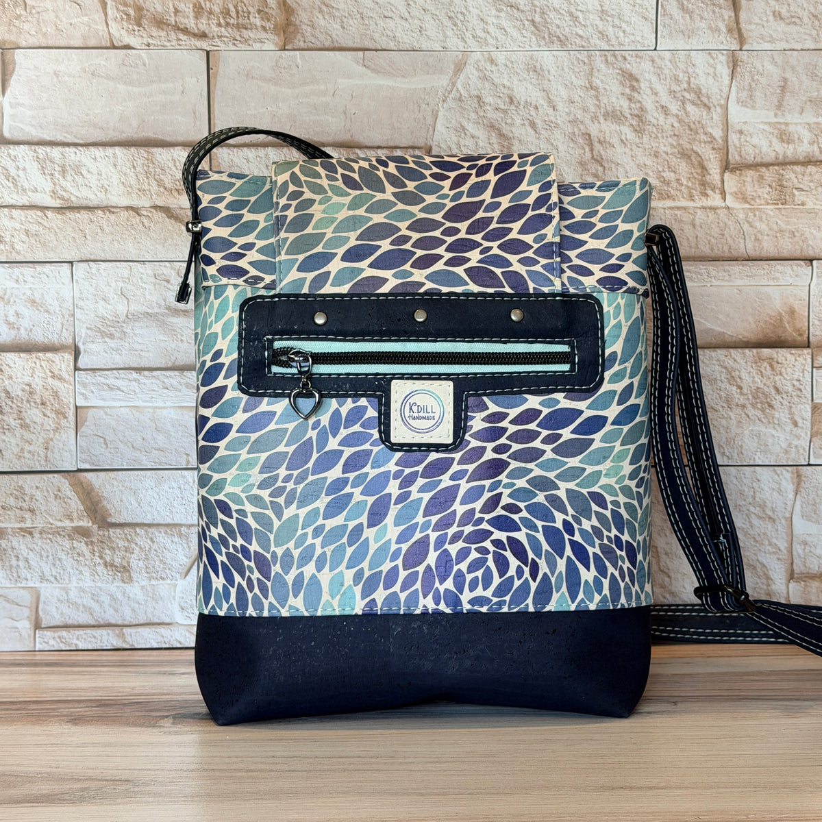 Millie Crossbody Bag - Seaglass Swirls