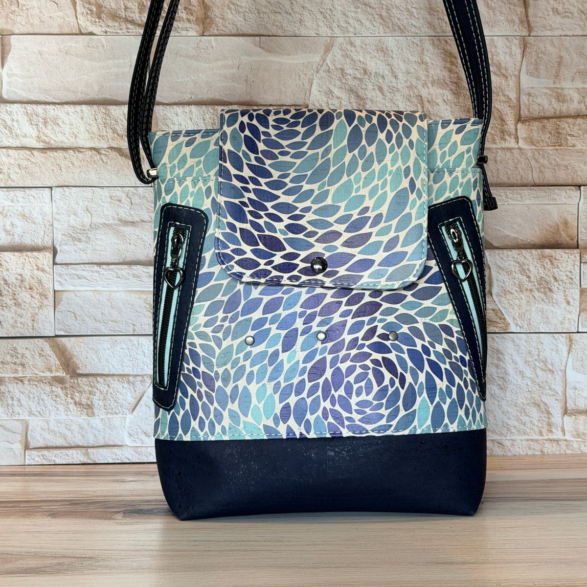 Millie Crossbody Bag - Seaglass Swirls