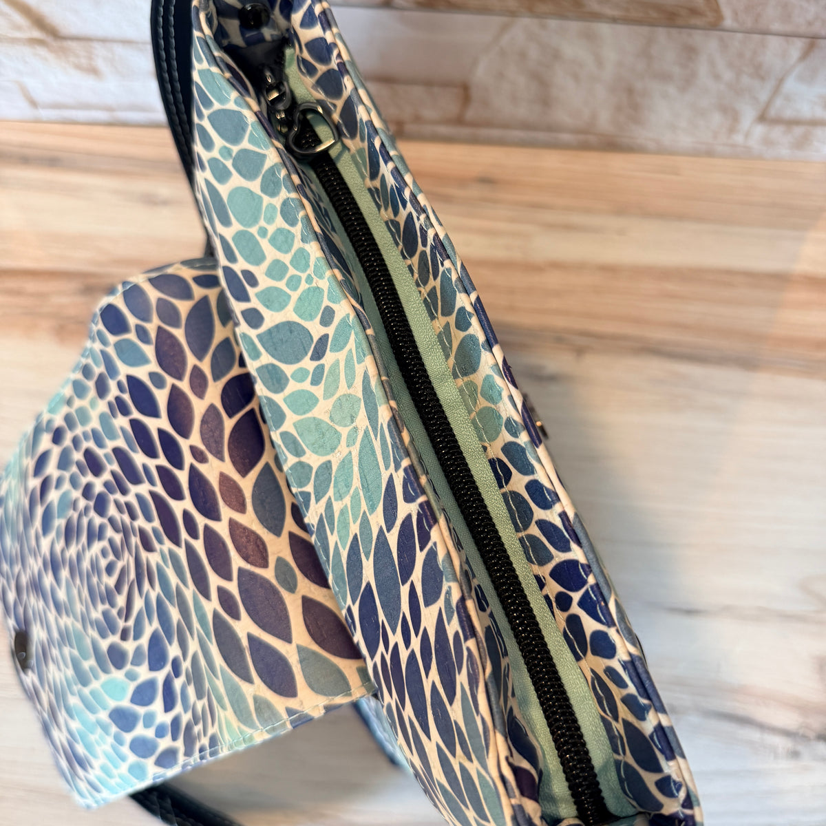 Millie Crossbody Bag - Seaglass Swirls