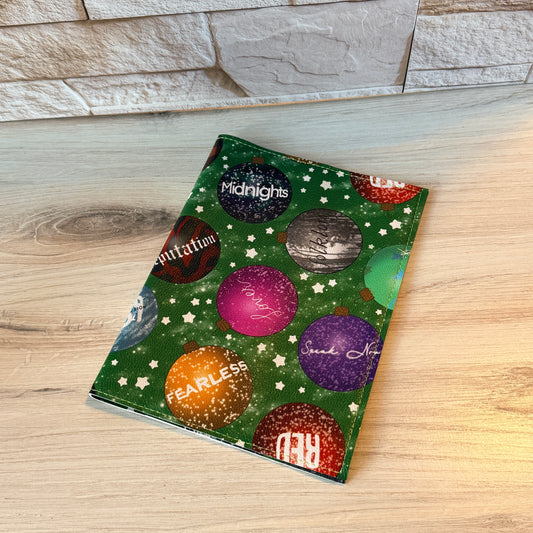Notebook Cover - Album Ornaments Green