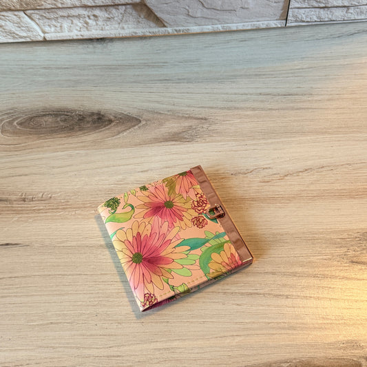 Sine Wallet - Pink Flowers