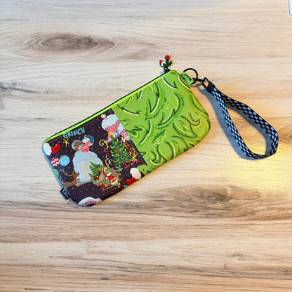 Grinchy Wristlet