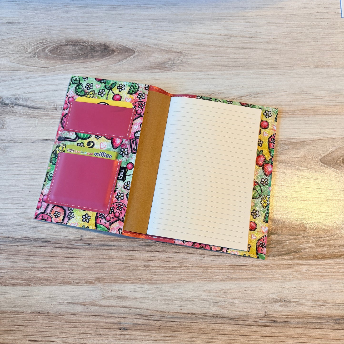 Notebook Cover - Gaming Fruit