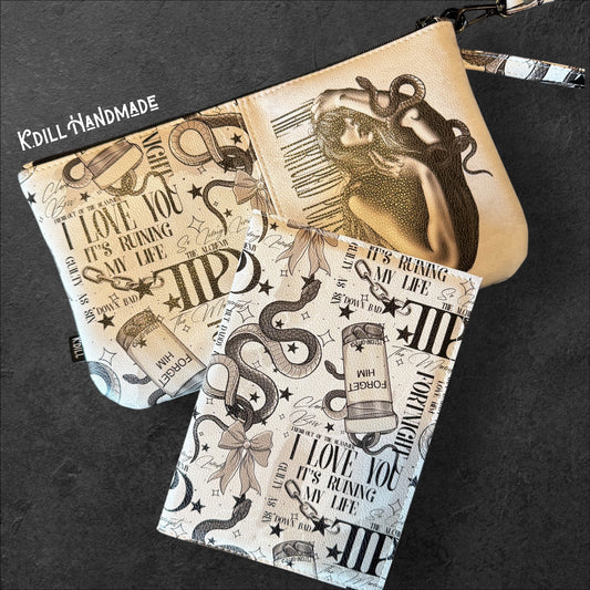 Tortured Poet Wristlet and Notebook Set