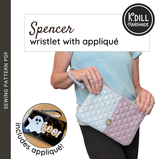 Spencer Wristlet (PDF Pattern)