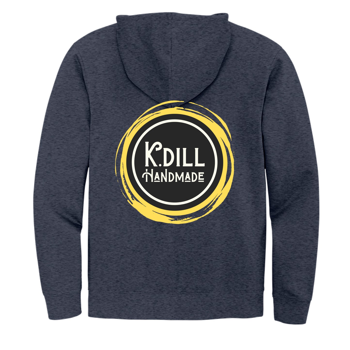 Heathered Navy - BACK