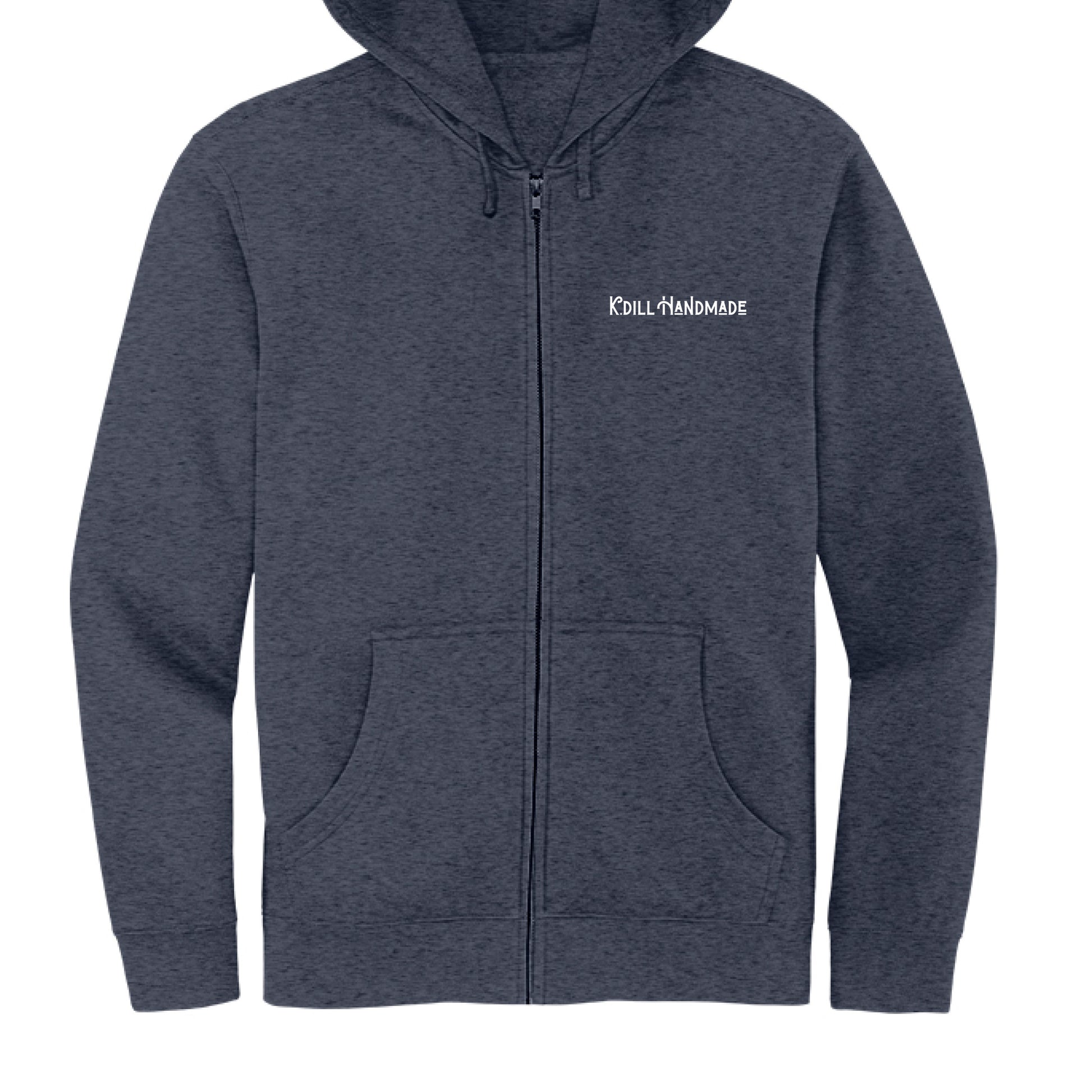 Heathered Navy - FRONT