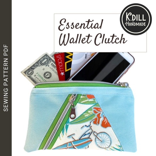 Essentials Wallet Clutch (PDF Pattern)
