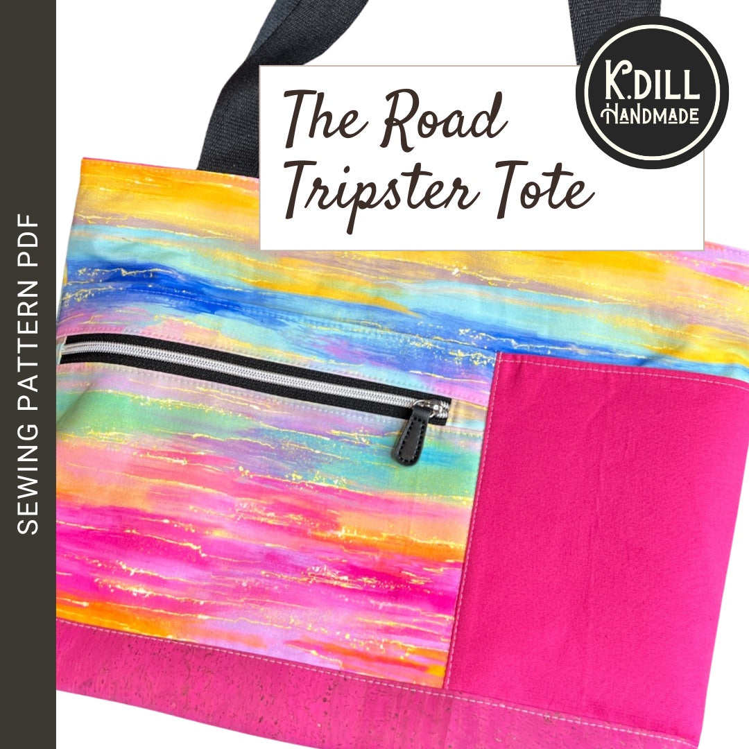 Road Tripster Tote (PDF Pattern)