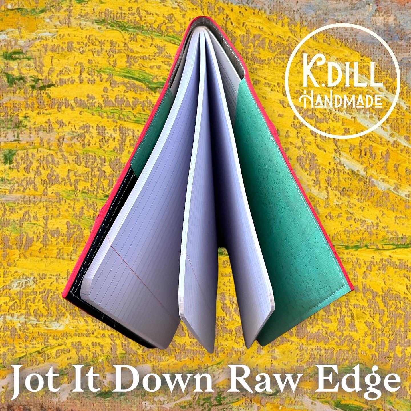 Jot It Down Raw Edge (PDF Pattern w/Video Tutorial)