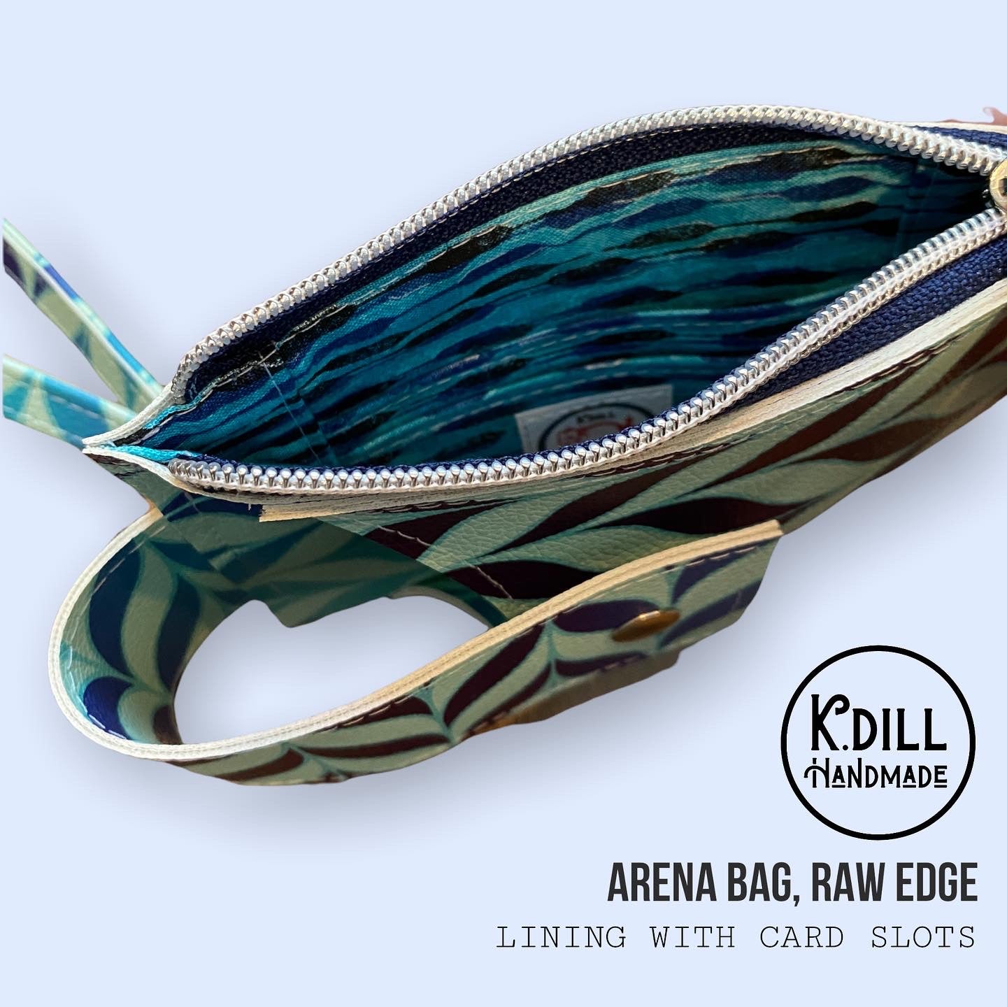 Arena Bag Raw Edge (PDF Pattern w/Video Tutorial)
