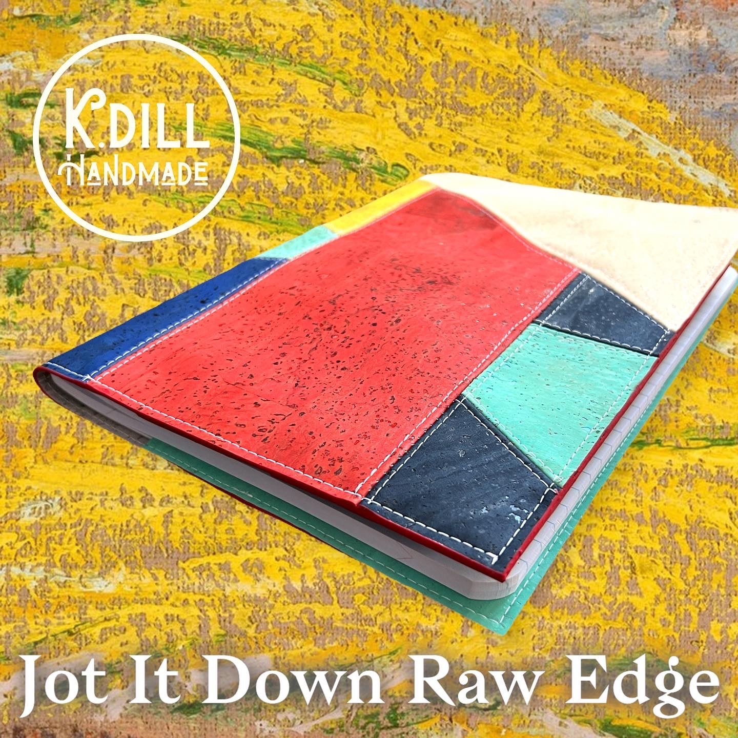 Jot It Down Raw Edge (PDF Pattern w/Video Tutorial)