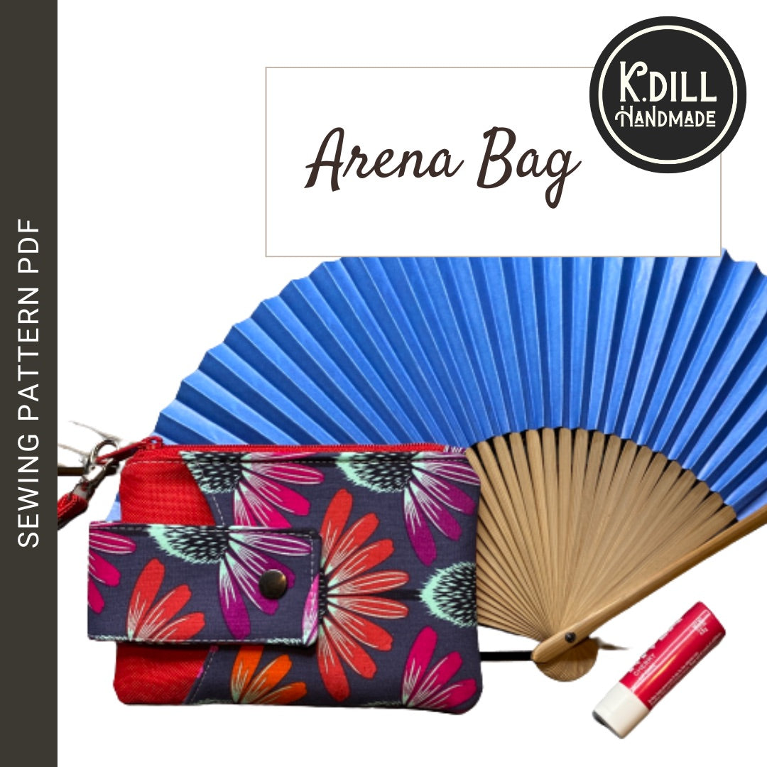 Arena Lesson Patterns Arena Bag (PDF Pattern w/Video Tutorial) – K.dill Handmade